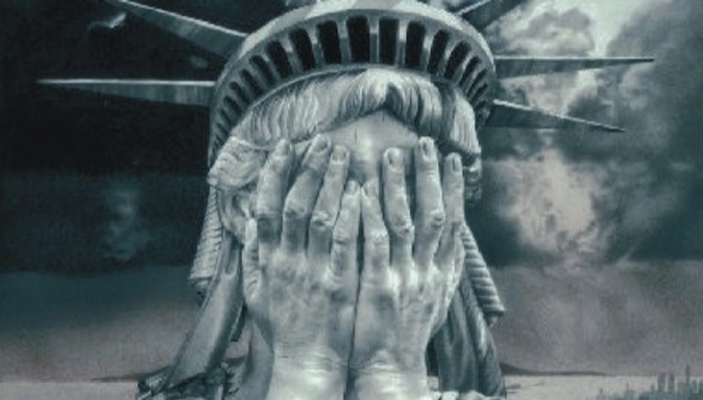 Liberty llorando