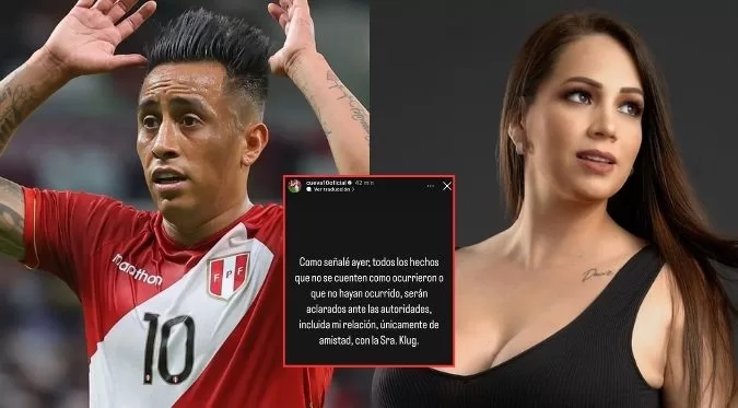 Christian Cueva responde sobre Melissa Klug jpg