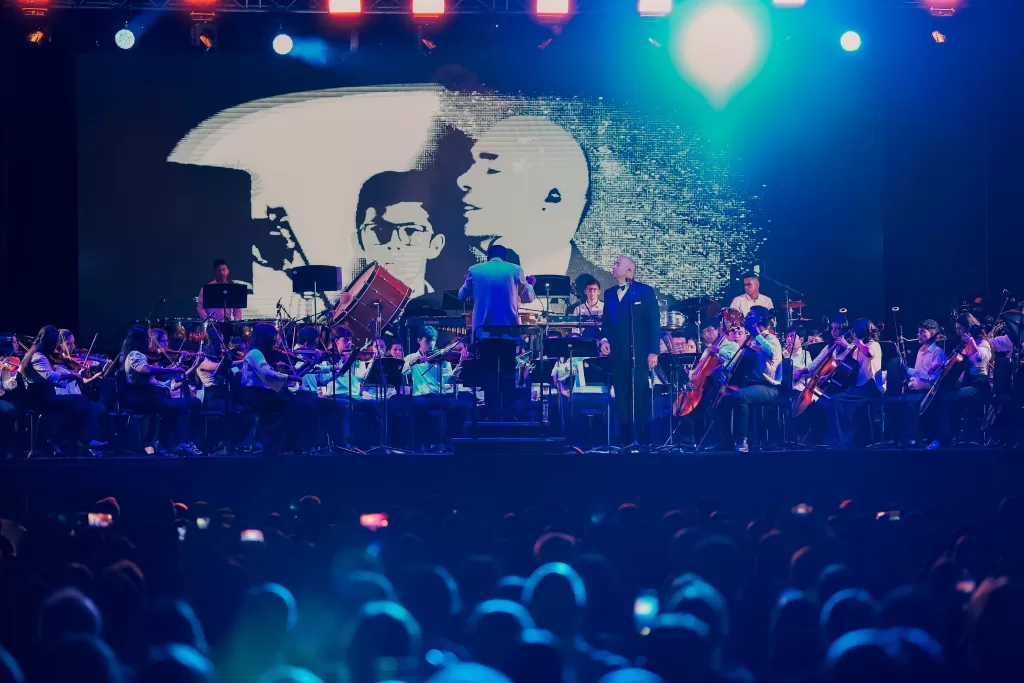 Santiago Cruz y orquestas. Foto: Ibagué Festival