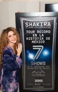 Shakira establece un récord histórico en México con su tour