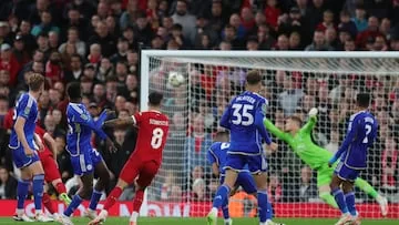 Liverpool gana a Leicester por la Premier League. Crédito EL DEPORTIVO