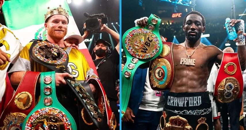 Terence Crawford, quiere enfrentar a Canelo Álvarez. Crédito BOLAVIP 