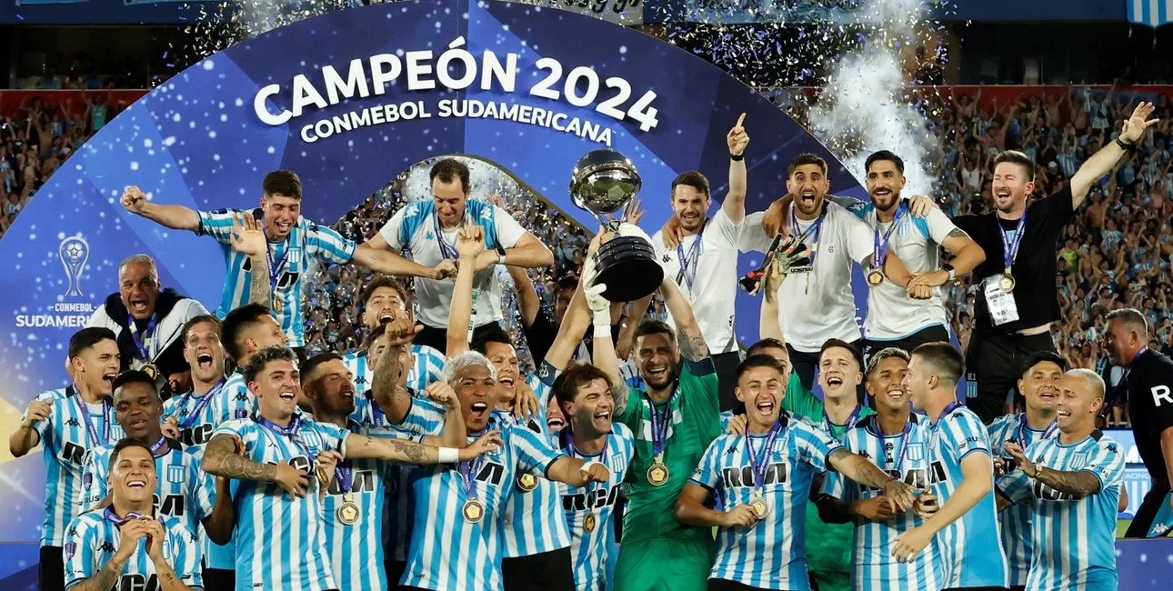 Racing Club conquistó la Copa Sudamericana con autoridad. Crédito OPINIÓN 