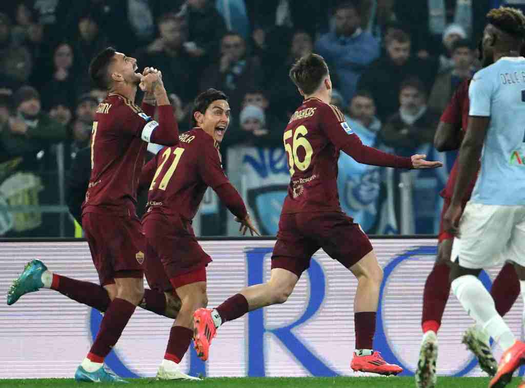 AS Roma gana a Lazio por la Serie A. Crédito OVACION