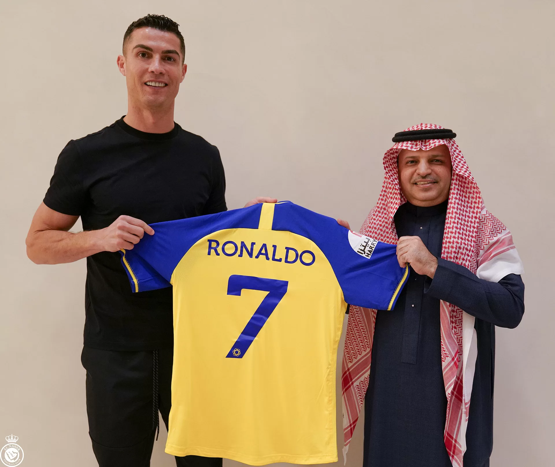 Cristiano Ronaldo y su nuevo contrato histórico con el Al Nassr. Crédito RPP