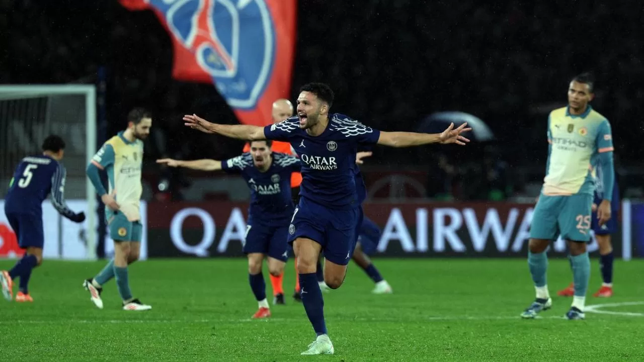 PSG gana al Manchester City por la Champions League. Crédito IMAGESEARCHMAN 