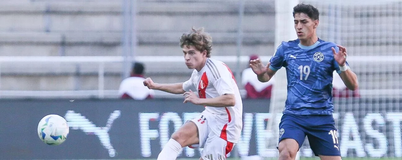 Perú pierde frente Paraguay en su debut del Sudamericano Sub 20. Crédito IMAGESEARCHMAN 