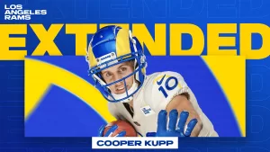 Kupp fue fundamental en la victoria del Super Bowl LVI y ganó la triple corona en 2021, consolidándose como una estrella del equipo.